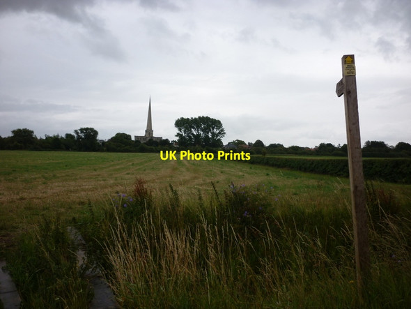 Photo 6"x4" A footpath to Hemingbrough Newhay\/SE6630 c2011