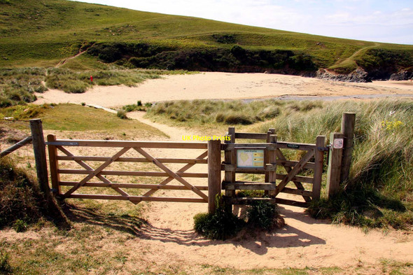 Photo 6"x4" Gates to Porth Joke beach West Pentire c2011