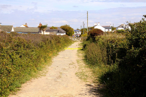 Photo 6"x4" Footpath to West Pentire West Pentire c2011