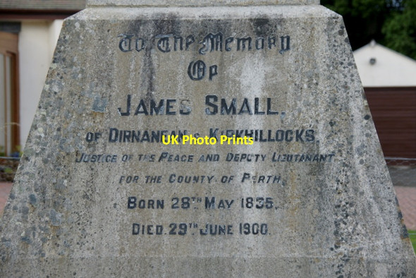 Photo 6"x4" Inscription on memorial near Kirkmichael Kirkmichael\/NO0860 c2011