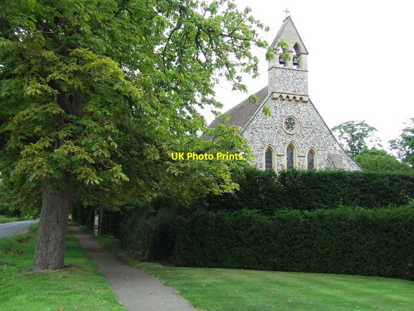 Photo 6"x4" Our Lady & St Philip Neri Kirtling c2011