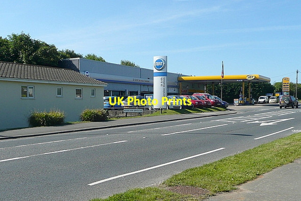 Photo 6"x4" St Erth service station Canonstown c2011
