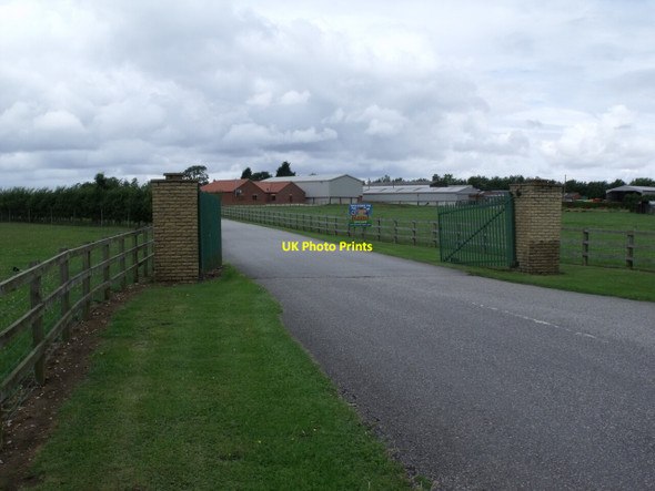 Photo 6"x4" Entrance to Rand Park Farm Rand c2011