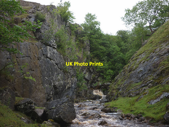 Photo 6"x4" Hebblethwaite Hall Gill Cautley c2011
