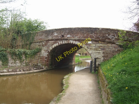 Photo 6"x4" Bridge No. 62 Shropshire Union Canal Market Drayton c2008