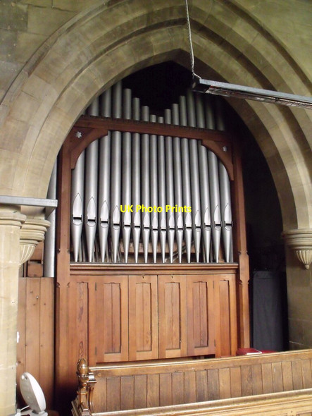 Photo 6"x4" The Organ in St Peter's Church Dunston\/TF0662 c2011