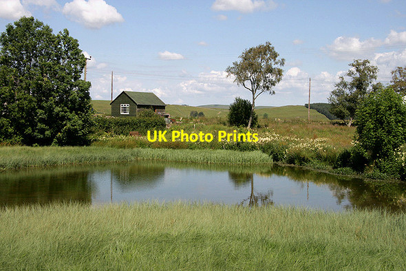 Photo 6"x4" A pond at Whitchesters Farm Branxholme c2011