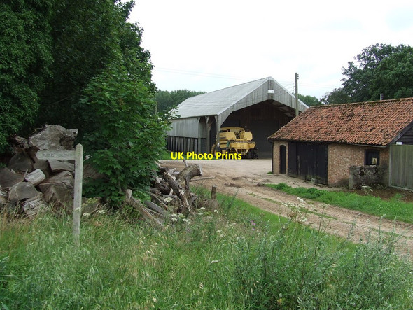 Photo 6"x4" Little Hockham Great Hockham c2011