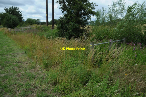 Photo 6"x4" Two footbridges on the county boundary Wormington c2011