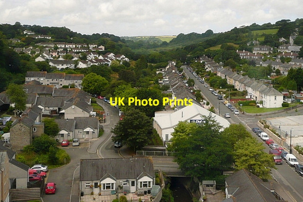 Photo 6"x4" View from Truro viaduct Truro c2011