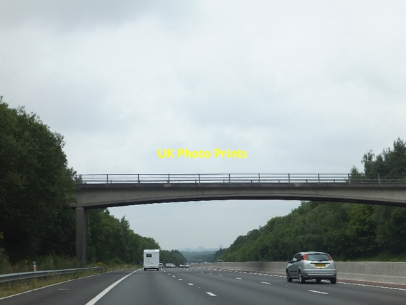 Photo 6"x4" Bridge over M3 (Heather Row Lane) Heather Row c2011