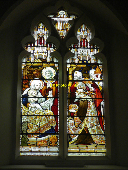 Photo 6"x4" Window at St Michael's Church - Boldmere New Oscott c2011 P1