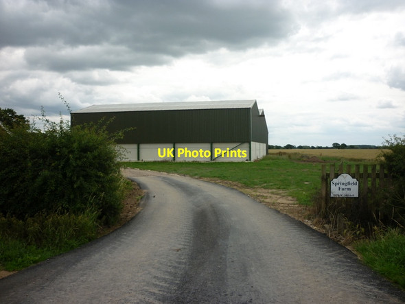 Photo 6"x4" Springfield Farm off Bridges Lane East Cottingwith c2011