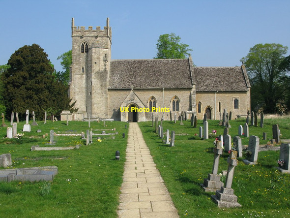 Photo 6"x4" St Stephen's church, Clanfield Clanfield\/SP2801 c2011