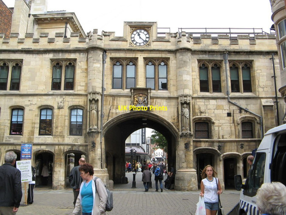 Photo 6"x4" The Stonebow & Guildhall Lincoln c2011