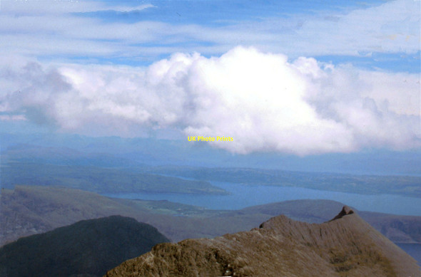 Photo 6"x4" South end of the Cuillin ridge Gars-bheinn c1997