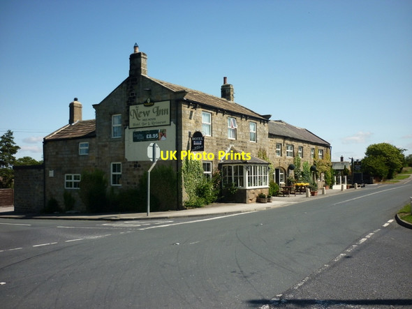 Photo 6"x4" The New Inn, Burnt Yates Burnt Yates c2011