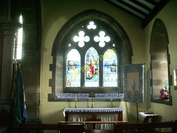 Photo 6"x4" St Paul's Church, Low Moor, Clitheroe, Side chapel Clitheroe\/SD7441 c2008