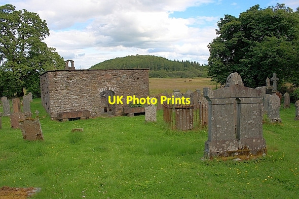 Photo 6"x4" Remains of Kirkton Church Kirkton\/NN5100 c2011