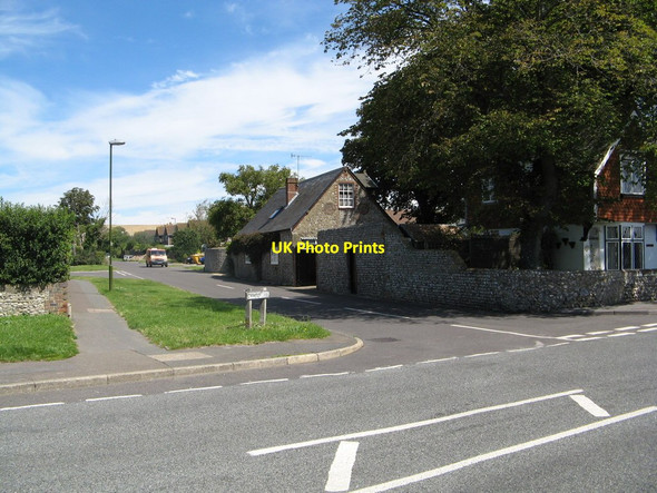 Photo 6"x4" Dankton Lane Sompting Abbotts c2011