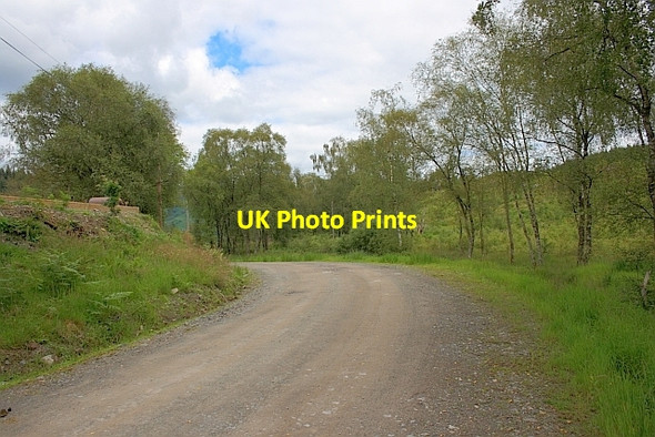 Photo 6"x4" Track near Duchray Cottage Kirkton\/NN5100 c2011