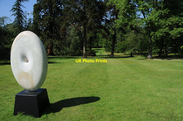 Photo 6"x4" Sculpture in the gardens of Woburn Abbey Froxfield\/SP9733 c2011