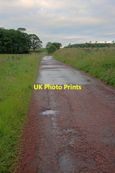 Photo 6"x4" Road Near Netherton Farm Abington\/NS9323 c2011