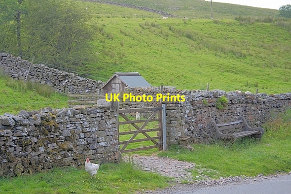 Photo 6"x4" Seat and Gate, Stone House Bridge Stone House\/SD7785 c2011