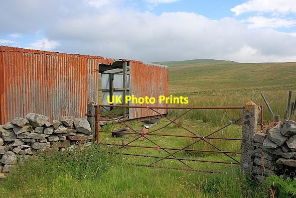 Photo 6"x4" Gate, Wold Fell Bents Stone House\/SD7785 c2011