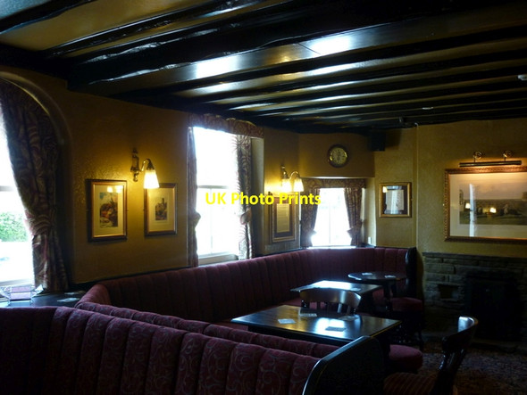 Photo 6"x4" The front room at the Flying Dutchman Summerbridge c2011