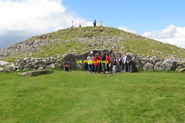 Photo 6"x4" Neolithic tomb on Slieve na Calliagh Drumone c2011