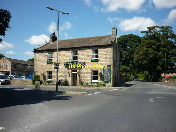 Photo 6"x4" The Bruce Arms at West Tanfield West Tanfield c2011