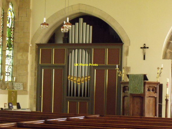 Photo 6"x4" Organ in St Germain's Church, Scothern Scothern c2011