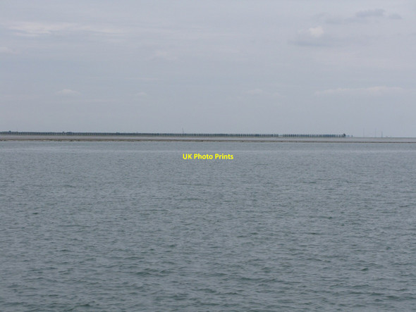 Photo 6"x4" Shoeburyness defence boom Shoeburyness c2011