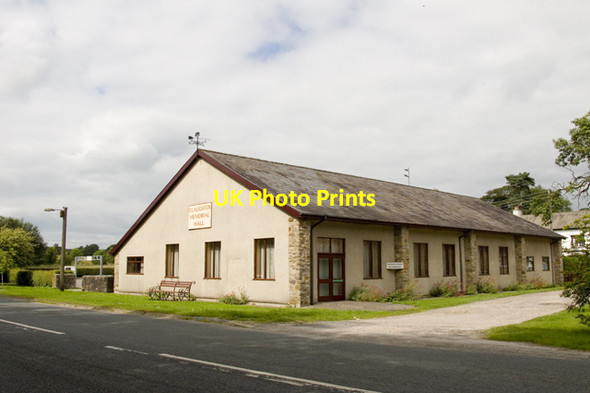 Photo 6"x4" Claughton Memorial Hall Claughton\/SD5242 c2011