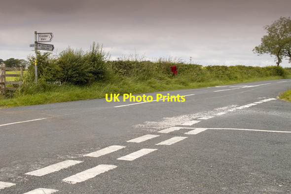 Photo 6"x4" Road Junction to Calder vale Calder Vale c2011