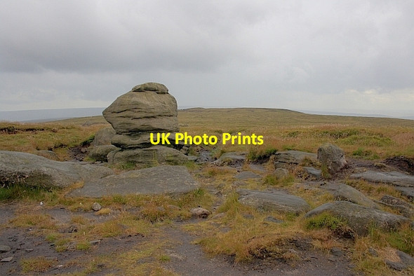 Photo 6"x4" Wain Stones, Bleaklow Head Hern Stones c2011
