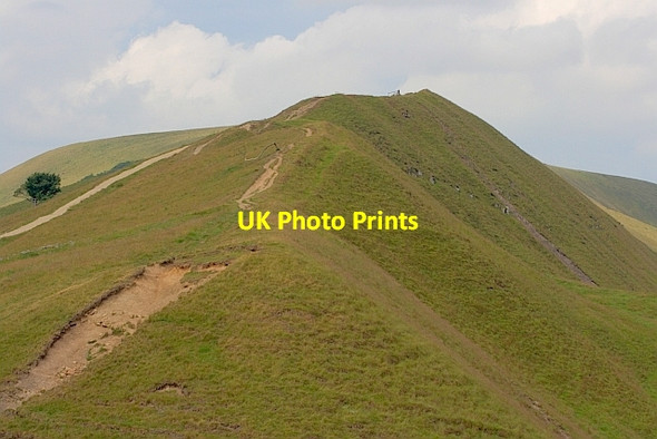 Photo 6"x4" Start of the Rushup Edge Ridge Barber Booth c2011