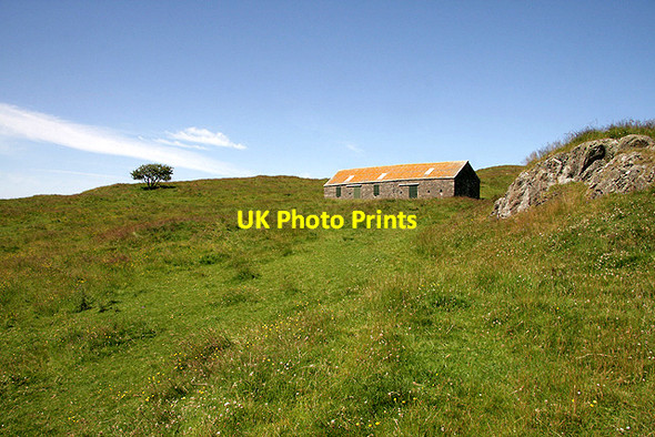 Photo 6"x4" A farm building on Merkland Hill Parton\/NX6970 c2011