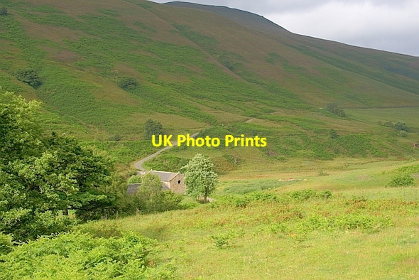 Photo 6"x4" The Woodlands Valley Edale End c2011