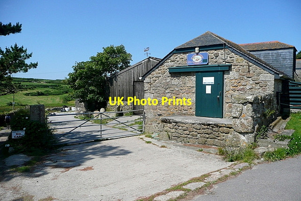 Photo 6"x4" Dairy at Zennor Trewey c2011