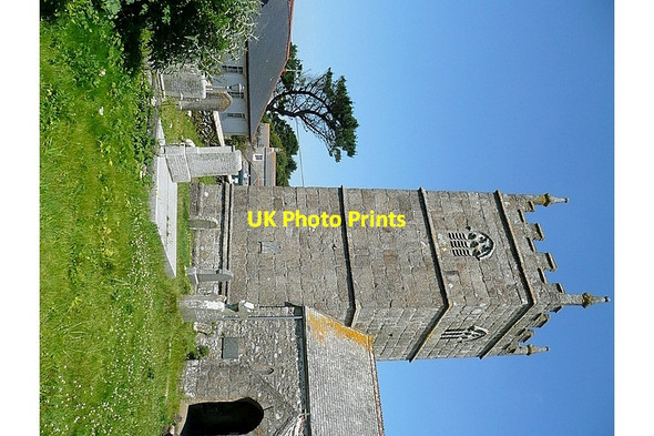 Photo 6"x4" Zennor church Trewey c2011