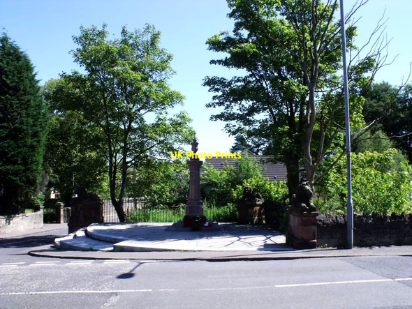 Photo 6"x4" Slamannan, War Memorial Slamannan c2011