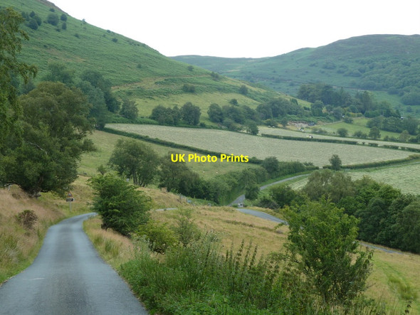 Photo 6"x4" Lane, Marteg valley, near Gilfach Nantserth c2011