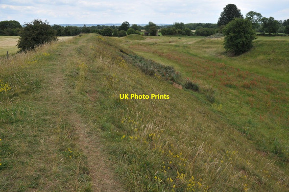 Photo 6"x4" Dyke Hills, Dorchester on Thames Bridge End\/SU5793 c2011