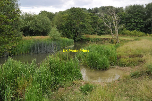 Photo 6"x4" River Thame near Dorchester Bridge End\/SU5793 c2011