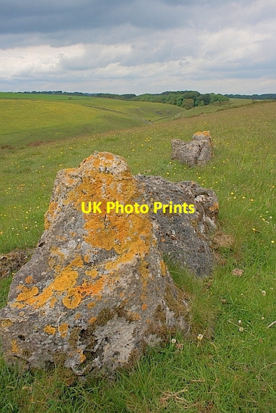 Photo 6"x4" Limestone Outcrops, Long Dale Pikehall c2011