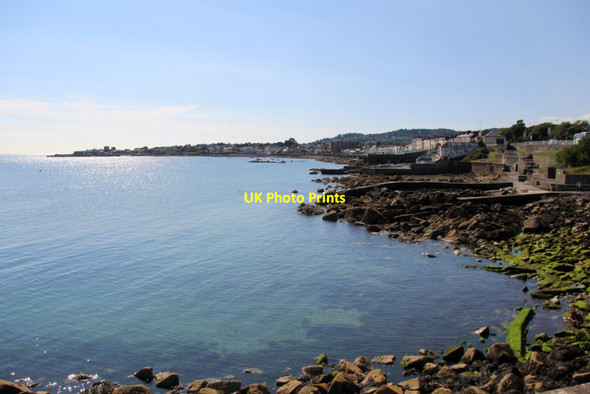 Photo 6"x4" Looking towards Marine Parade from Dun Laoghaire Harbour Glasthule c2011
