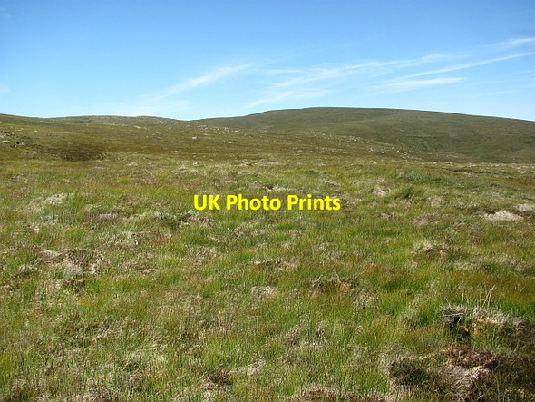 Photo 6"x4" Moorland near Loch Poll a' Phac Loch Poll a' Phac c2011