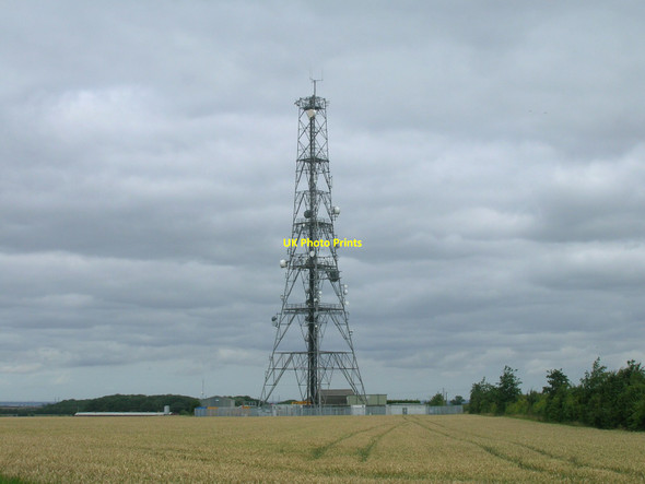 Photo 6"x4" Communications mast near Elsham Elsham c2011